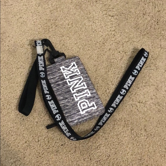 PINK Victoria's Secret Handbags - Victoria’s Secret PINK Lanyard Wallet